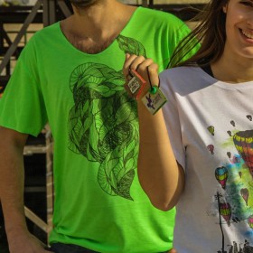 Πράσινο Φλούο V T-shirt