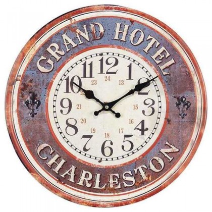 Παλιό Μεταλλικό Ρολόι Grand Hotel