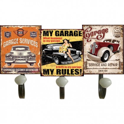Κρεμάστρα Garage Μεταλλική
