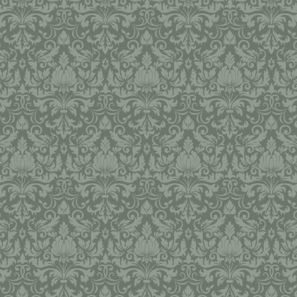Ταπετσαρία Green Damask No 1